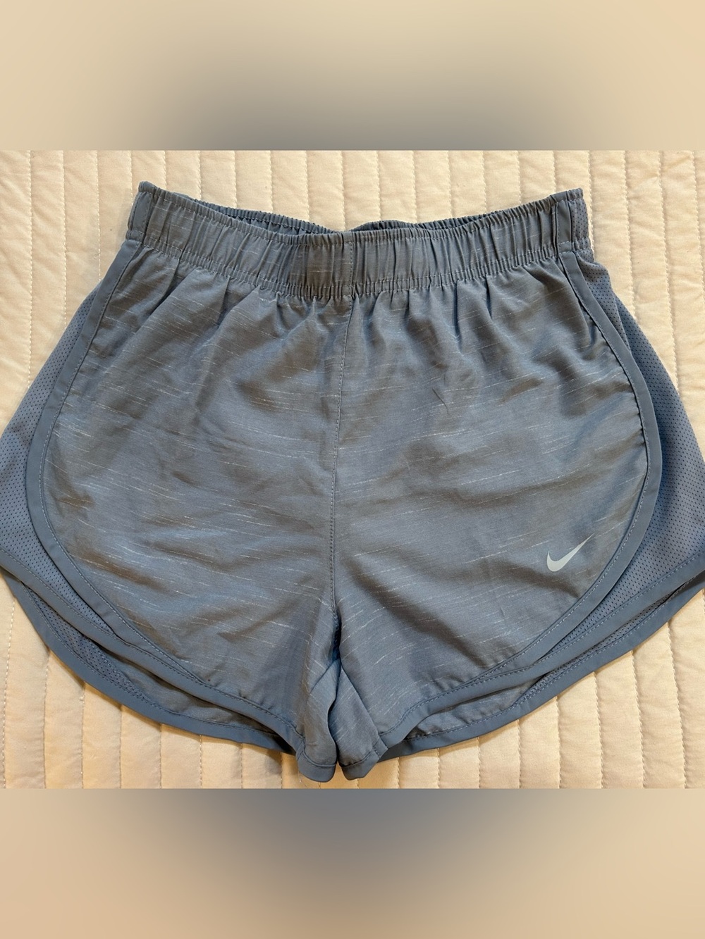 Nike DRI-FIT Athletic Women’s Shorts Grey/Blue XS